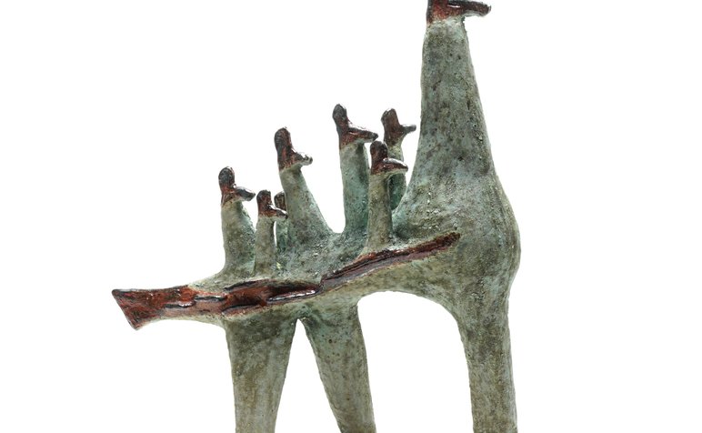 3 Lilach Mileikowski_In Canaanite Land :SmokyGreen:Red Img3 44x40x12cm DSC09481