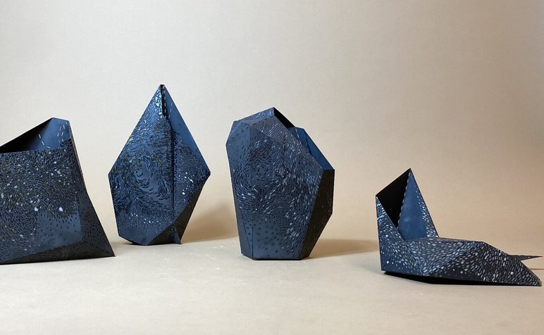 Rosie Gunzburg, Stitch Series, 2018 mild steel, enamel.jpg