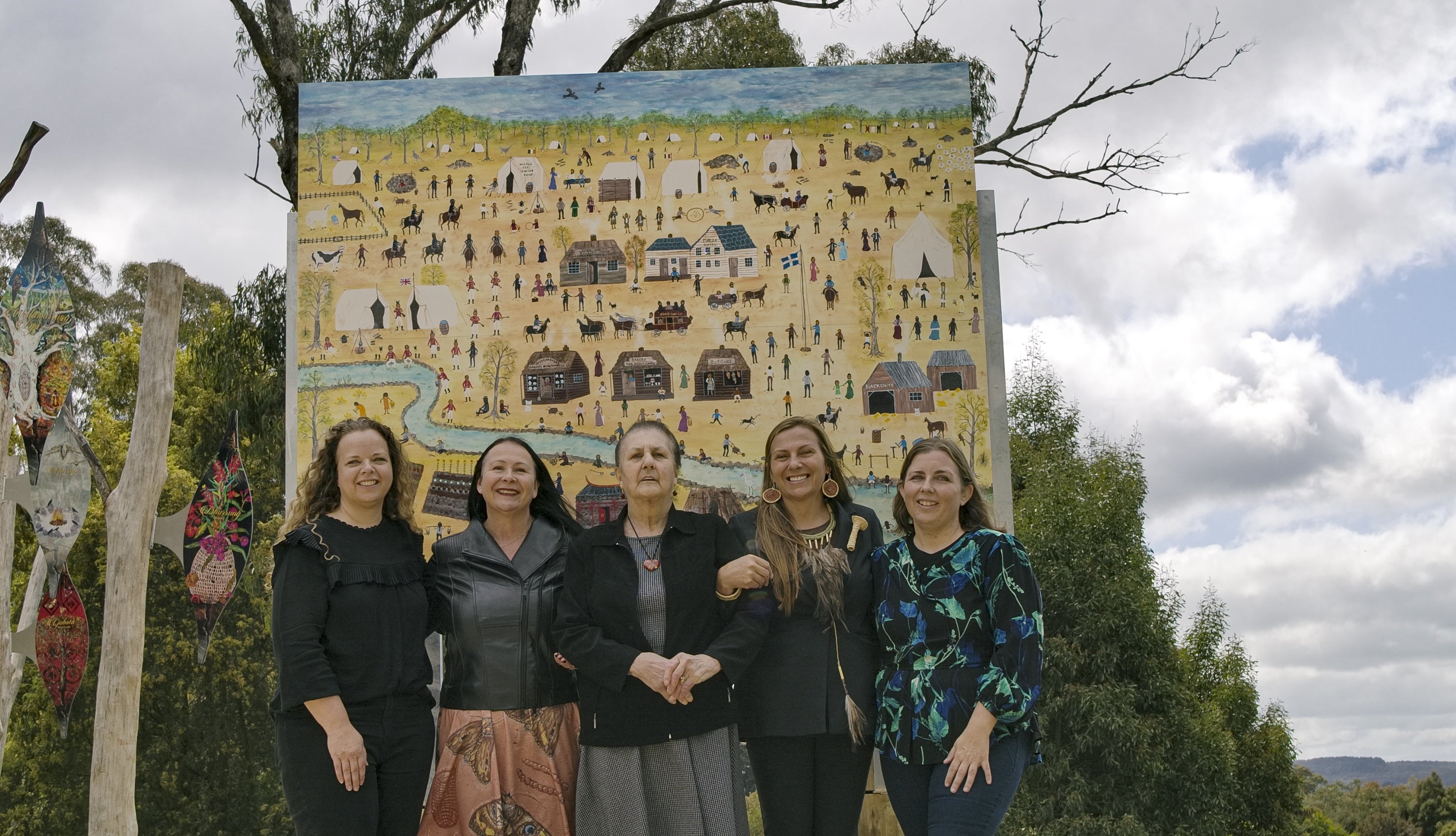 Wadawurrung Artists Lauch - Image courtesy of Wadawurrung Traditional Owners Aboriginal Corporation.